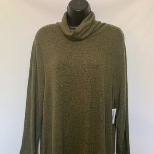 Old Navy Long Cowl Neck Long Sleeve Shirt